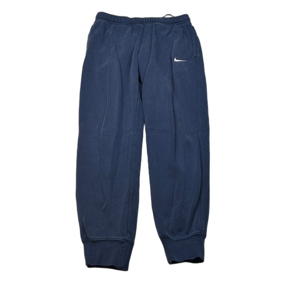 Nike Sweatpants‎ Joggers Fleece Activewear Casual Comfy Blue Mens Size M - Picture 1 of 6